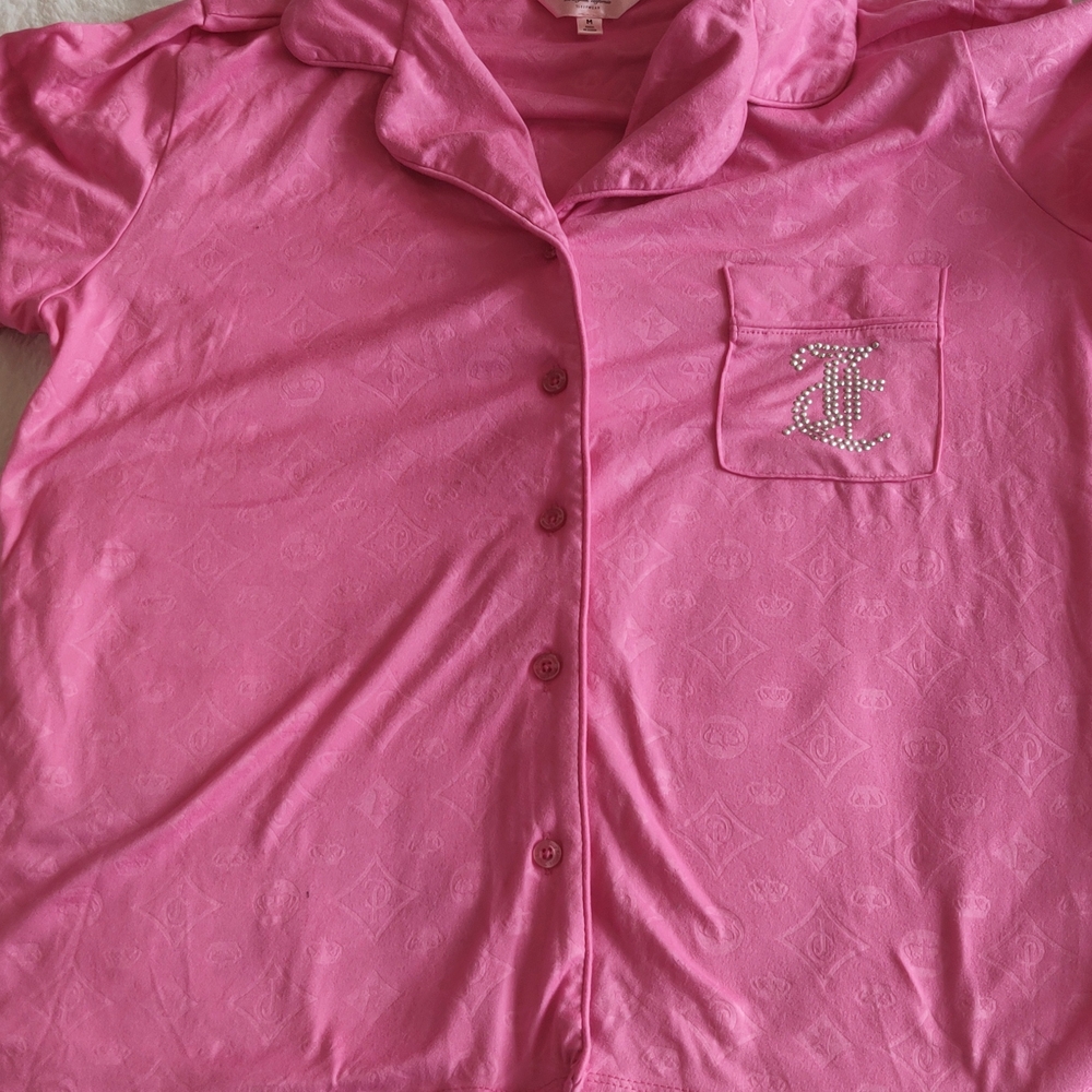 Juicy Couture Pink Sleepwear Top